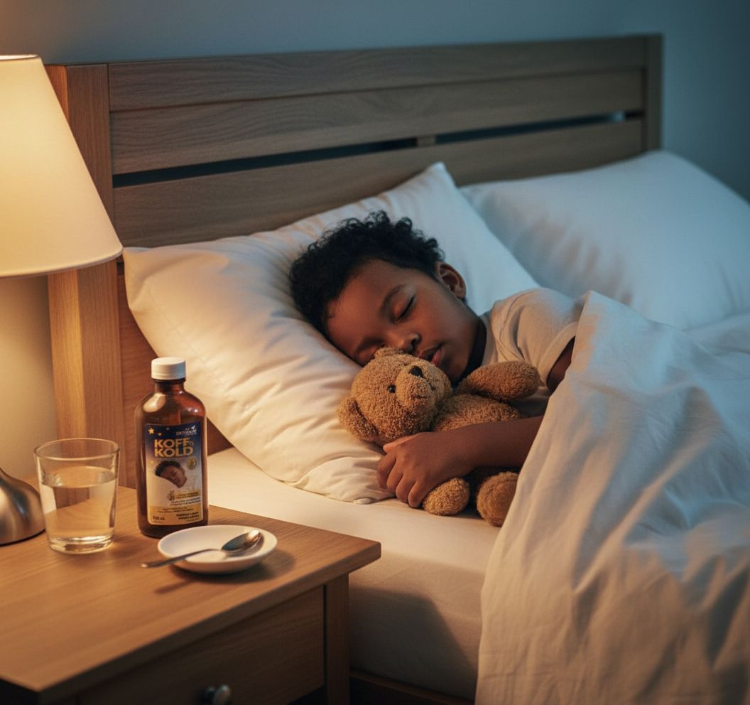 Children's cough at night: why it happens and how to provide relief