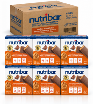 Chocolate Peanut Butter Carton - 6 Units (12-bar Box)