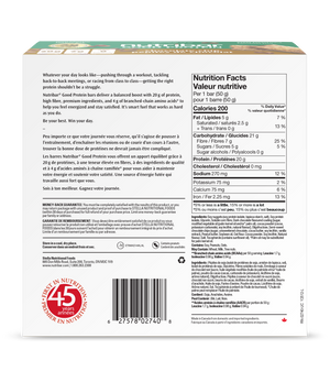 Nutribar Chocolate Chip - Good Protein High Energy Bar - 12 Pack