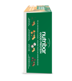 Nutribar Chocolaty Peanut Butter - Good Protein High Energy Bar - 12 Pack