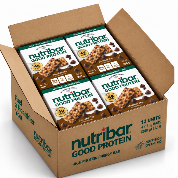 Good Protein – Chocolate Chip Carton - 6 Units (12-bar Pack)