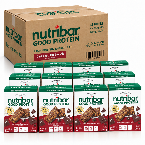 Good Protein – Dark Chocolaty Sea Salt Carton - 12 Units (4-bar Pack)