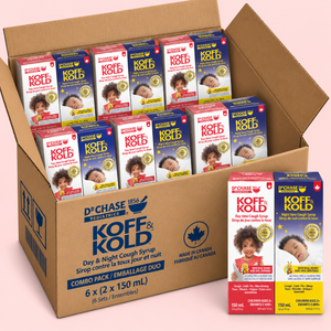 Koff & Kold Complete Day & Night Combo Pack Carton