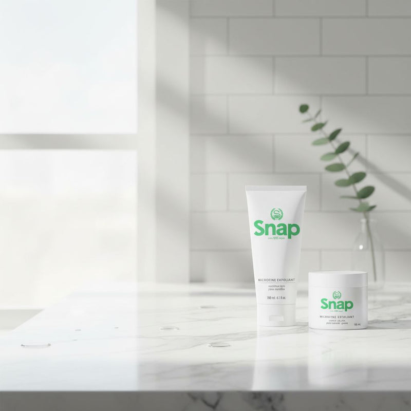 Microfine exfoliant with 100% natural pumice