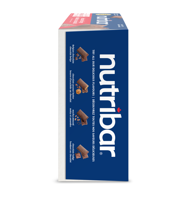 Nutribar Chocolate Fudge Original Meal Replacement Bar - 12 Pack